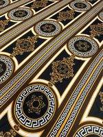 Baroque Gold & Black Crepe Fabric by the Metre – Luxury Dressmaking - Whotex Online Fabric Store