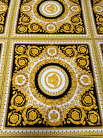 Baroque Printed Crepe Fabric by the Metre - Whotex Fabrics London