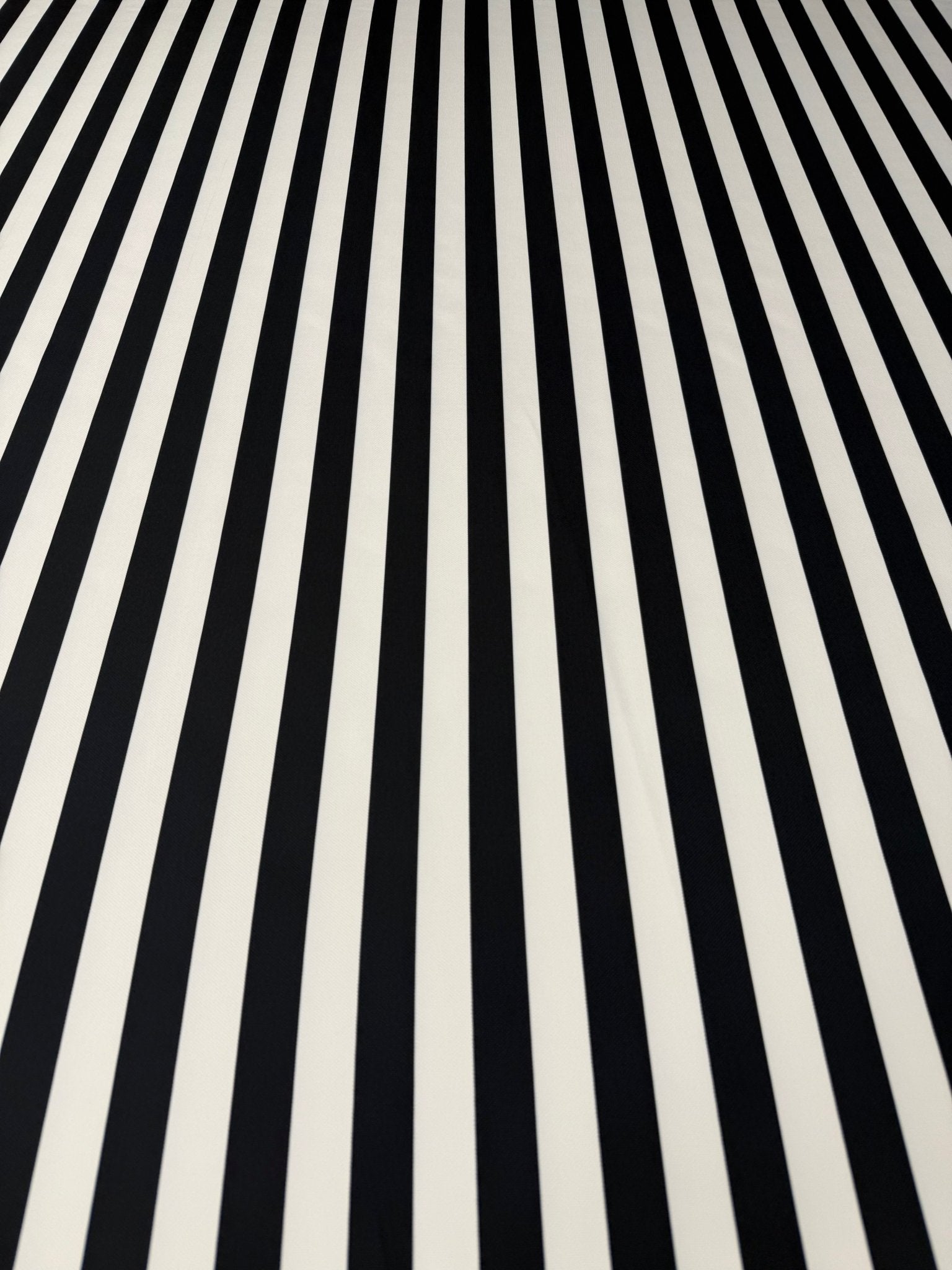 Black White Stripe Upholstery Fabric by the Metre - Whotex Fabrics London