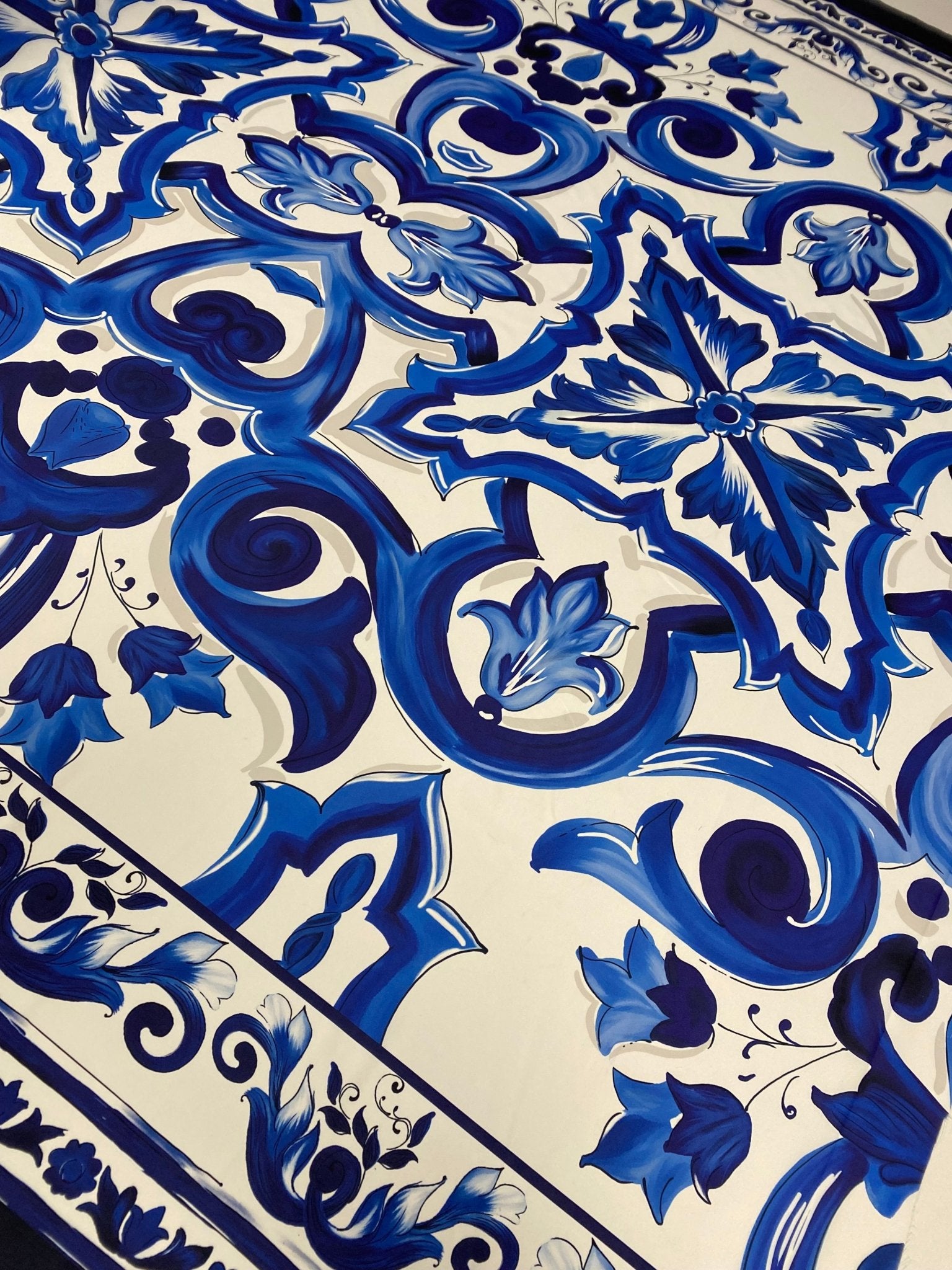 Golden Baroque Crepe Fabric by the Metre – Luxury Dress Material - Whotex Online Fabric Store