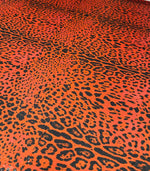 Leopard Print Sequin Fabric, 2 - Way Stretch Sequin Fabric By The Yard - Whotex Fabrics London