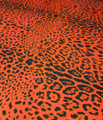 Leopard Print Sequin Fabric, 2 - Way Stretch Sequin Fabric By The Yard - Whotex Fabrics London