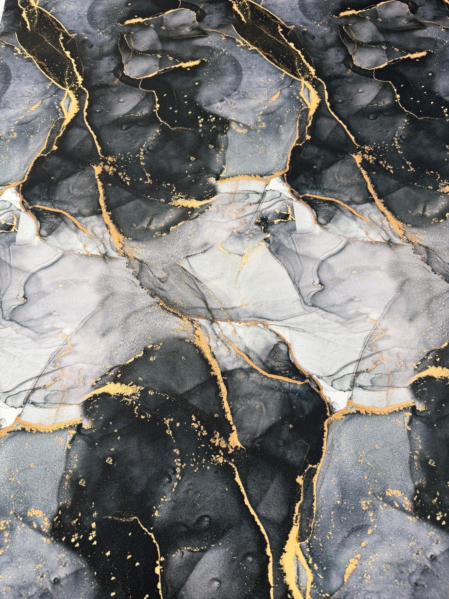 Marble Effect Spandex Fabric by the Metre - Whotex Fabrics London