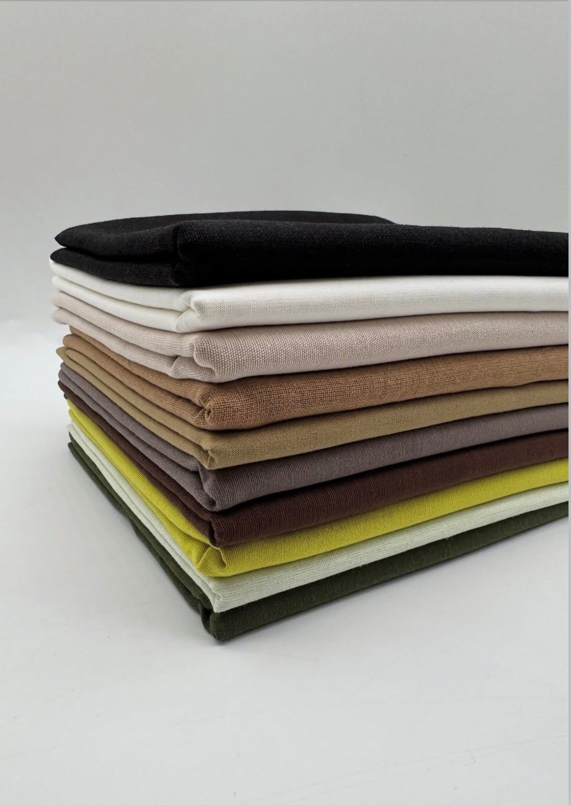 Organic Cotton Linen Fabric by the Metre – Sustainable Natural Blend for Dressmaking & Home Décor - Whotex Fabrics London