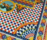 Sicilian Majolica Crepe Fabric by the Metre – Mediterranean - Whotex Online Fabric Store