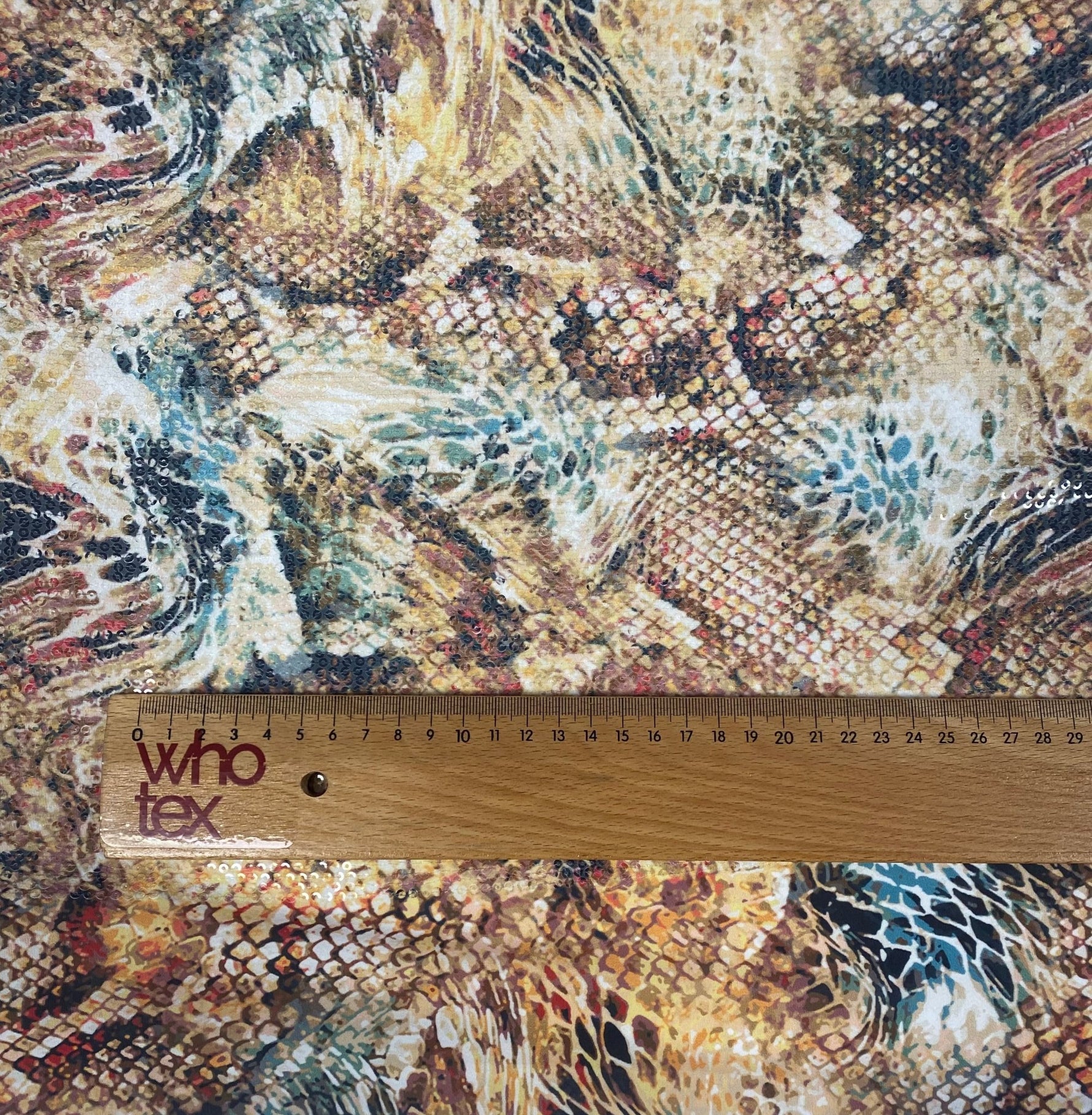 Snake Skin Sequin Fabric - Whotex Online Fabric Store