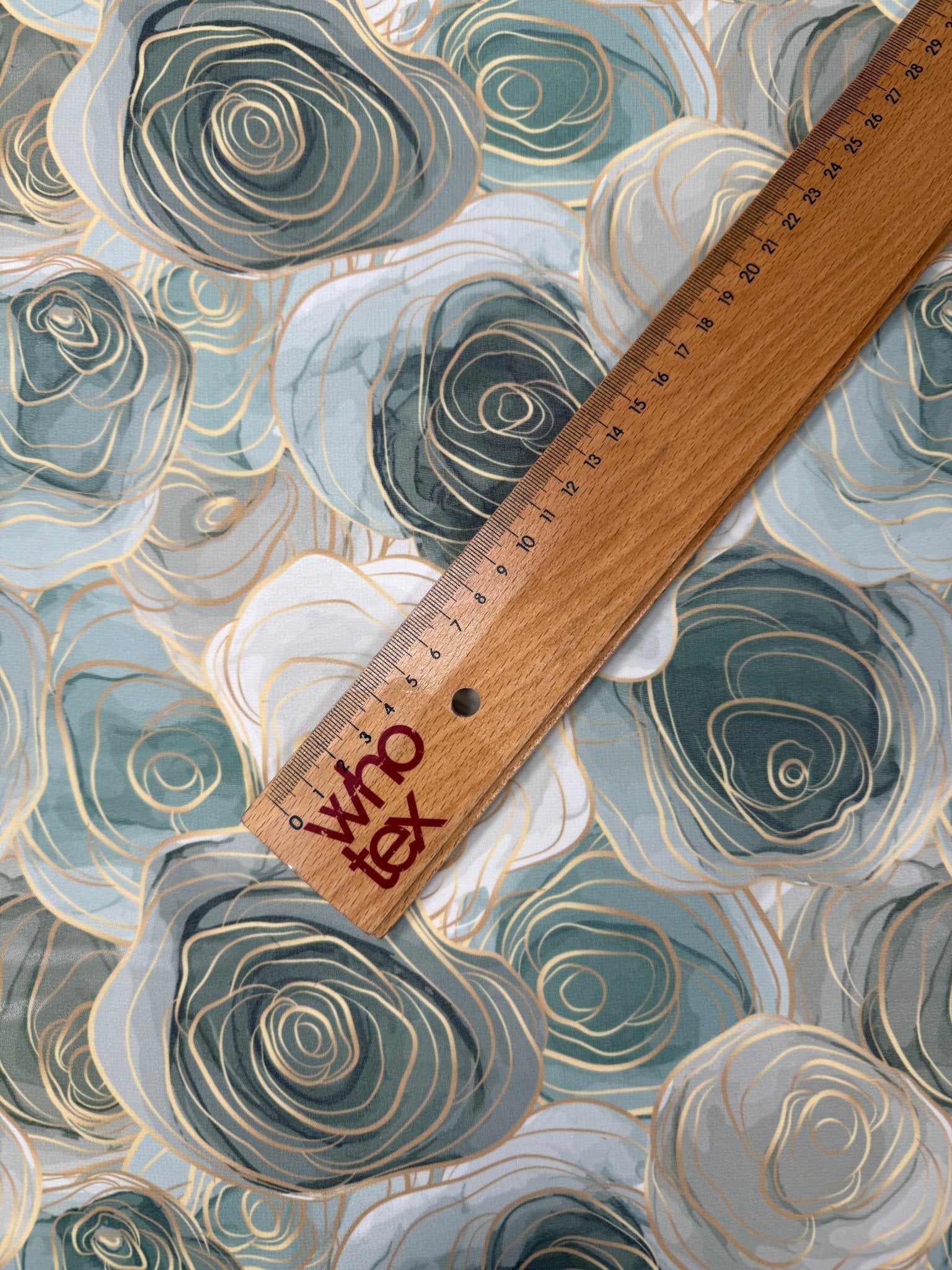 Soft Green Floral Chiffon Fabric by the Metre - Whotex Fabrics London