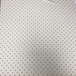 Soft Pink Polka Dot Fabric – Elegant Retro Style - Whotex Fabrics London