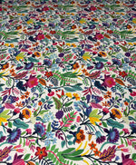 Vibrant Multicolour Floral Fabric by the Metre | Dressmaking - Whotex Fabrics London