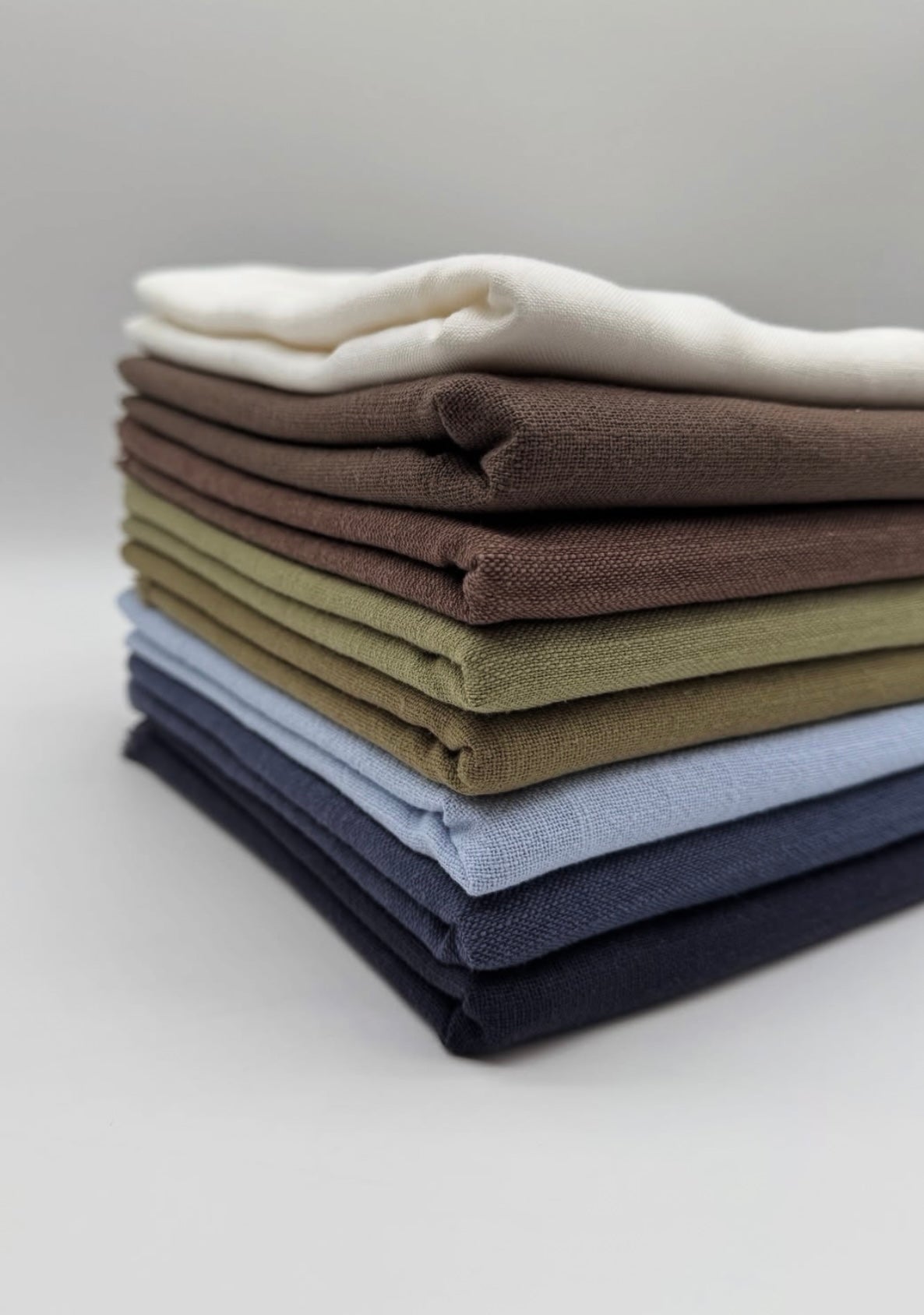 Viscose Linen Fabric by the Metre – Soft Breathable Blend for Dressmaking & Home Décor - Whotex Fabrics London