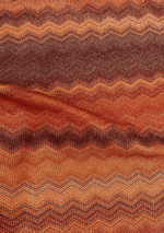 Zigzag Knit Fabric with Lurex - Whotex Fabrics London
